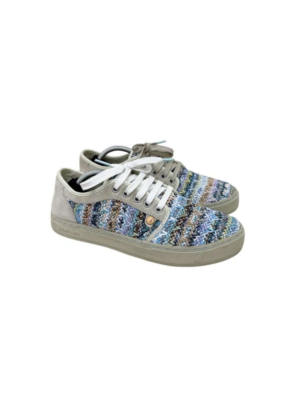 Satorisan Heisei Fantasia Woven Low Top Lace Up Sneakers Shoes Womens 40 US 8.5